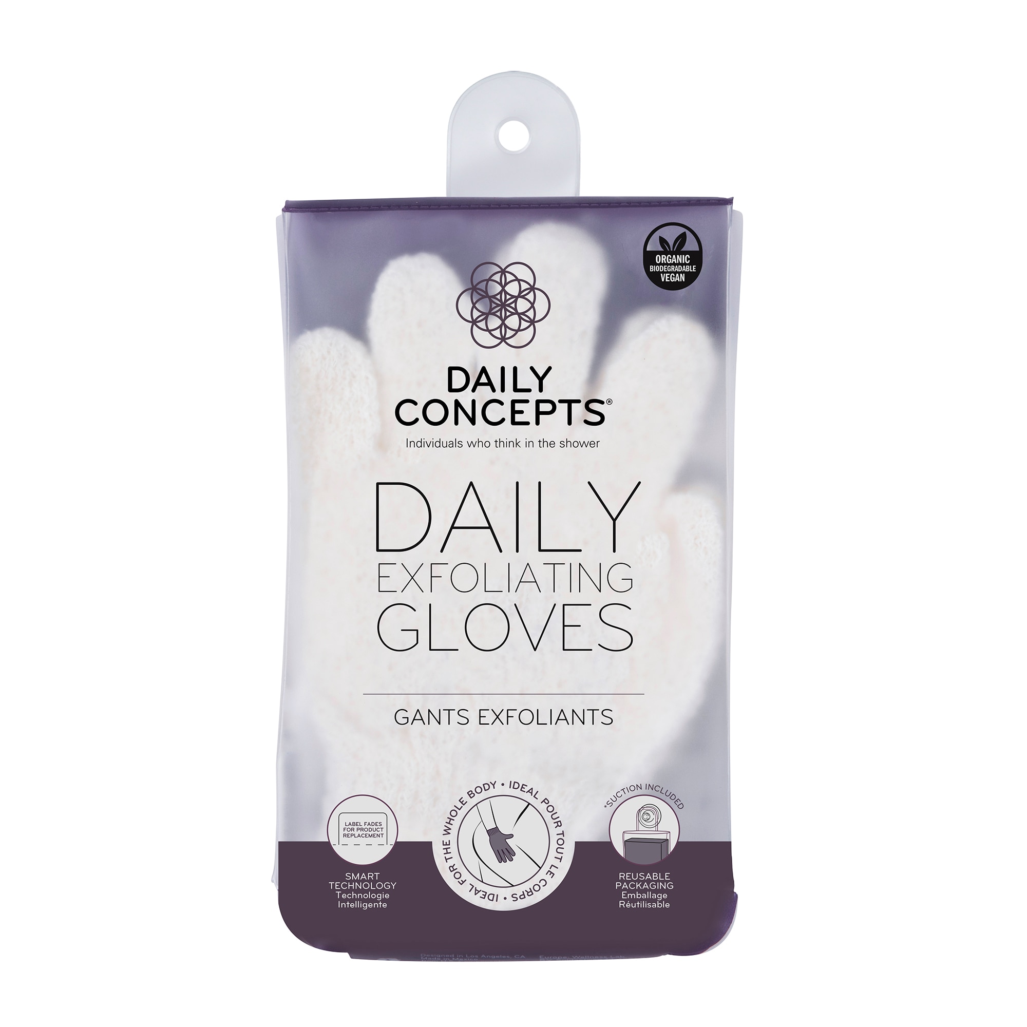 Daily Concepts DAILY BODY Daily Exfoliating Gloves Hámlasztó Kesztyű